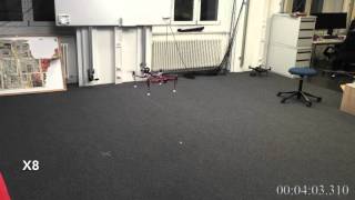 Pixhawk PX4Flow indoor demo
