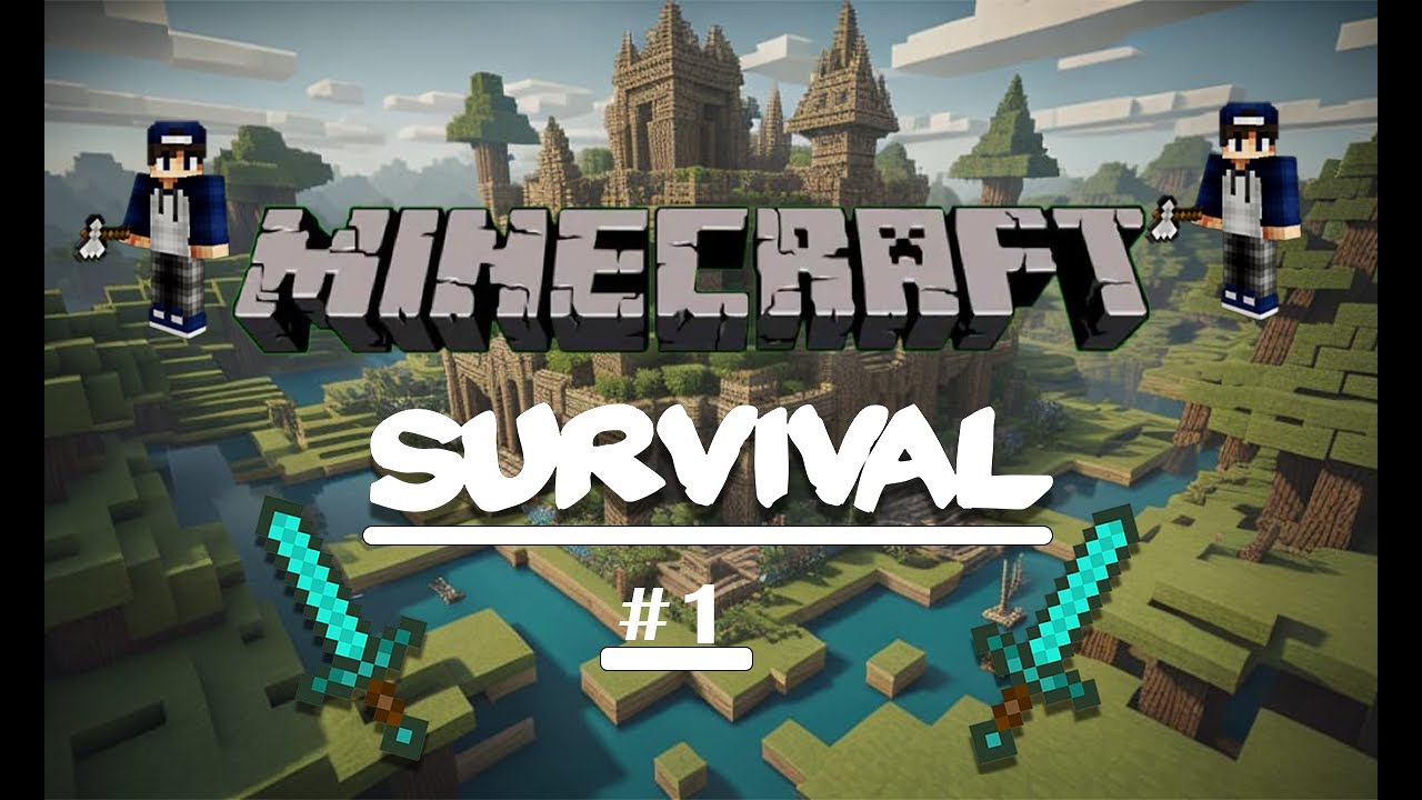 I found three desert temples | Minecraft survival #1 | CUBIE - YouTube