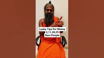 Lucky Tips For Money People Born On 2 11 20 29 Call 91 9901555511 Shorts 