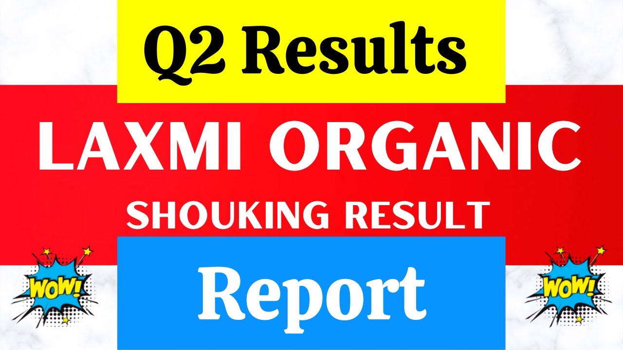 research report on laxmi organics