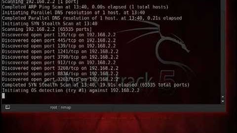 mile2 CPTE BackTrack 5 R2 AMAP Demo