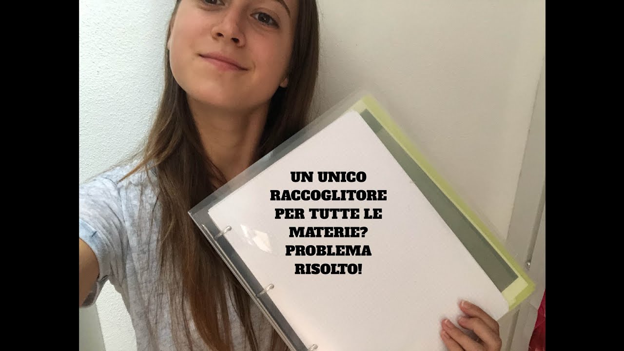 COME USARE UN UNICO QUADERNO PER TUTTE LE MATERIE! BACK TO SCHOOL 2019