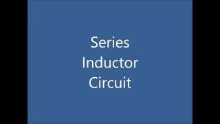 L Series Circuit Calculations