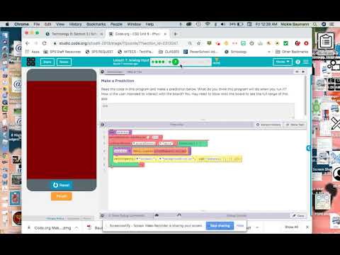 Lesson 7: Bubbles 6,7 and 8 Sound Sensor and Data Input HELP VIDEO