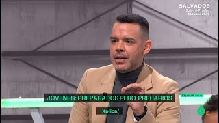 Camarero, sobre la situación de los jóvenes: "Han visto reducido su salario" -  laSexta Xplica