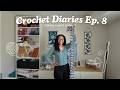 Crochet Diaries Ep. 8 | Making a scrap busting wind spinner!