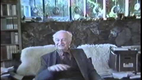 Interview with Linus Pauling, part 1