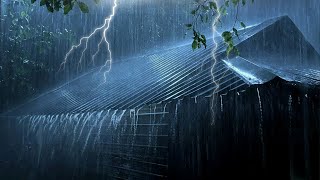 Best Rain Sounds For Sleep - 99% F⛈️all Asleep With Rain And Thunder Sounds At Night |For insomnia