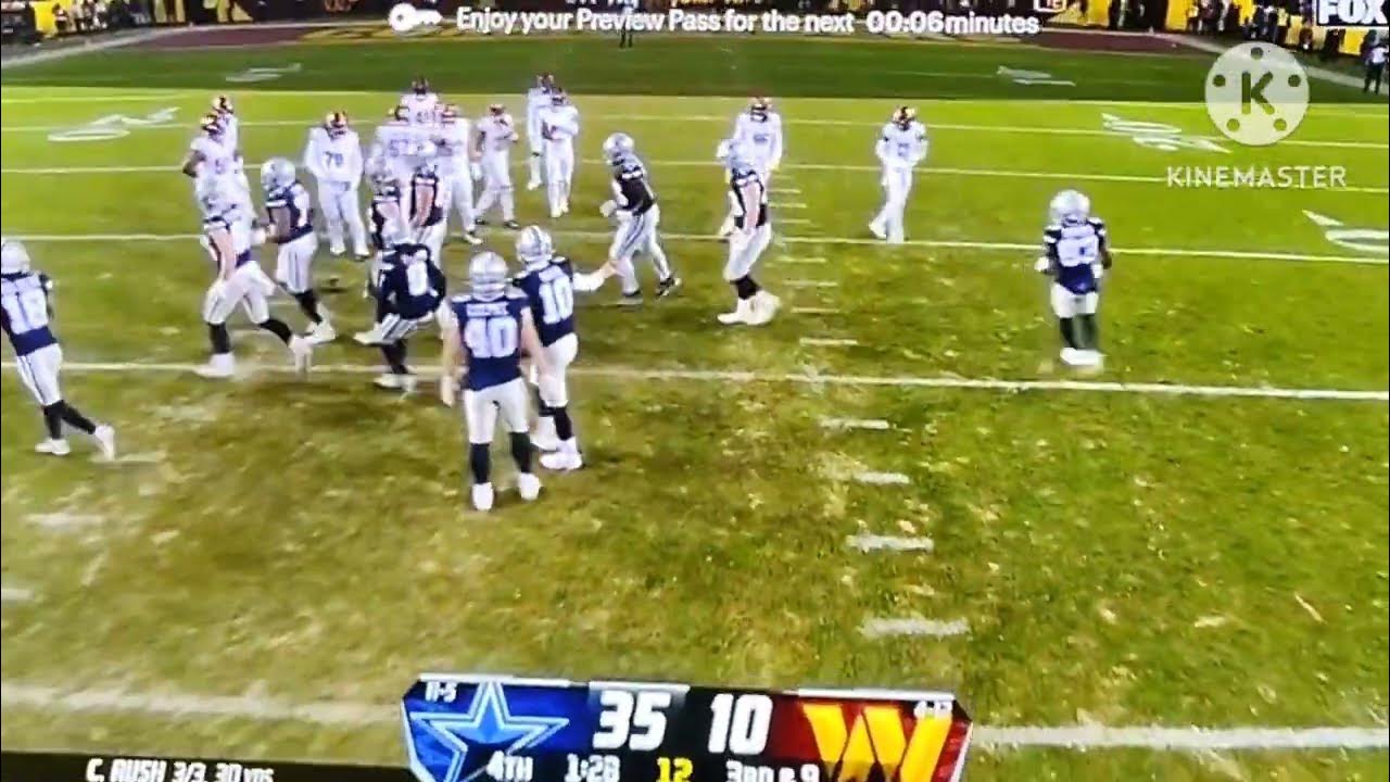 Dallas Cowboys backup QB Rush says Here we go " like Dak 👍 YouTube