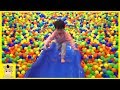 Indoor Playground Fun for Kids and Family Play Rainbow Slide Colors Ball | MariAndKids Toys