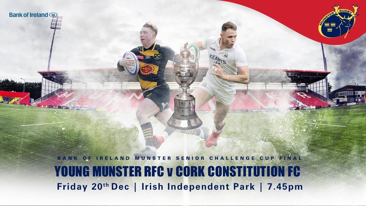 Live Stream Young Munster v Cork Constitution