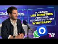 Pourquoi les ministres nont plus le droit dutiliser whatsapp