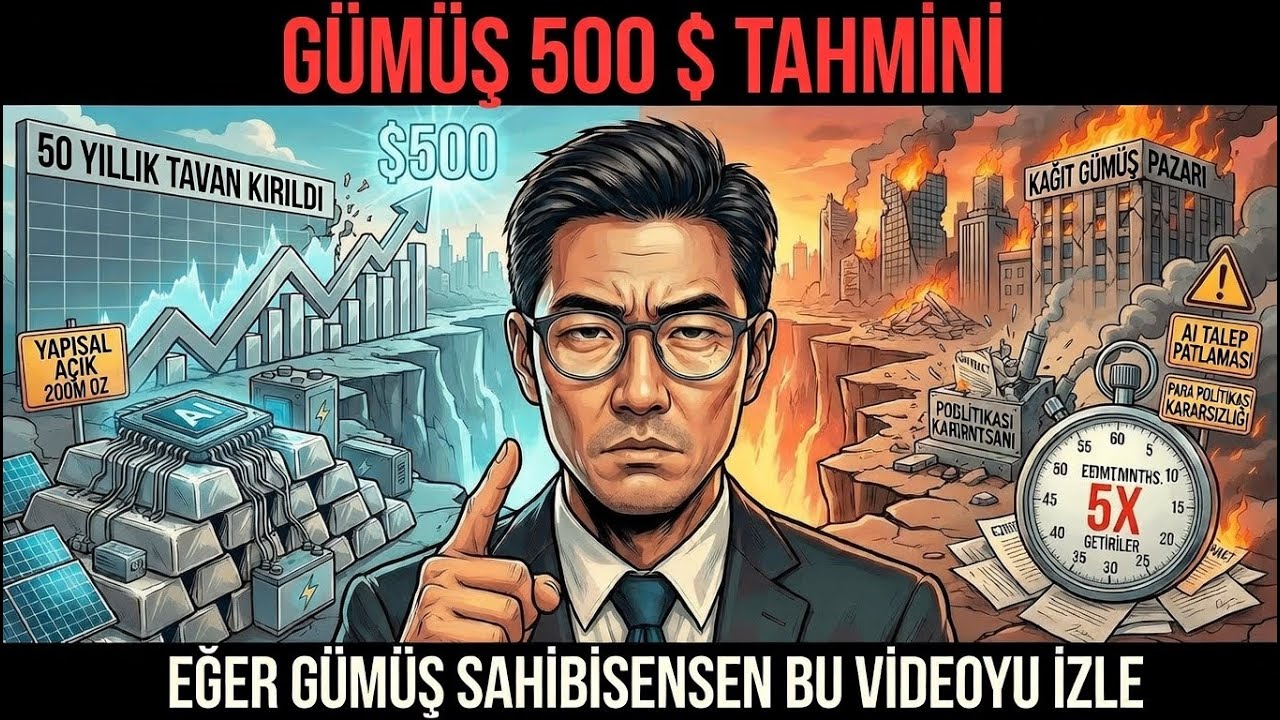 1987 Krizini Önceden Görmüştü… Michael Oliver’a Göre Gümüş 500 $ Olur mu?