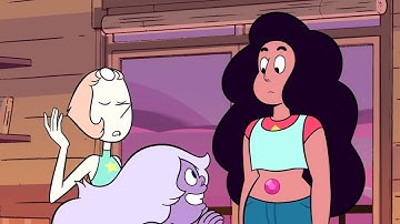 Steven Universe-The Crystal Gems meet Stevonnie