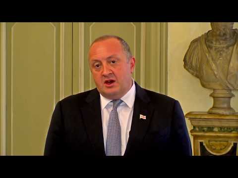 პრეზიდენტი იტალიაში ოფიციალურ ვიზიტს აფასებს