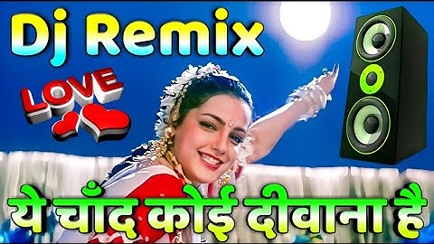 Yeh Chand Koi Deewana Hai | Dj Remix Song | Chhupa Rustam 2001 | Alka Yagnik, Kumar Sanu 💞Hindi Song