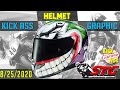 STG Kick Ass Helmet Graphic of the Week 8/25/2020 | Sportbike Track Gear