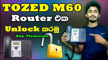 How to Unlock Tozed M60 for any SIM in Sinhala 2021 New