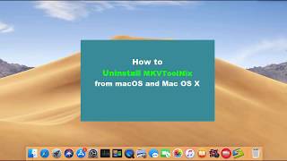 How to Uninstall MKVToolNix on Mac--Solved