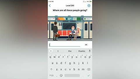 Easy Game - Where are all these people going? - Level 200 solution