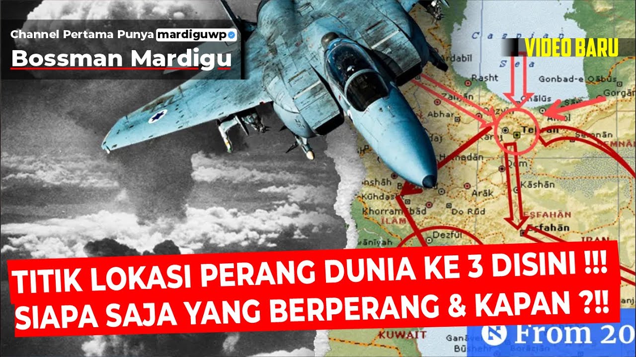 FAKTA DATA PERANG DUNIA 3 TERBARU 2024 !!! KAPAN & DIMANA ?!! - Mardigu Wowiek