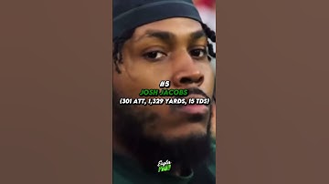 The best running backs of the 24/25 season#shorts