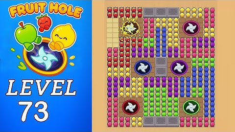 Fruit Hole Level 73 Walkthrough