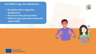 Explore SMARTY – an app for assessing and improving competences screenshot 2