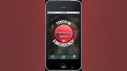 Emergency Button App