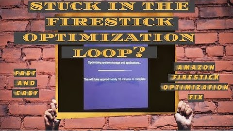 Amazon firestick 2 minute fix| optimization of storage and application systems| Noel Parson