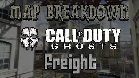 COD Ghosts: Map Breakdown - Freight