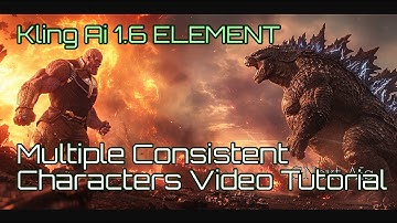 Kling AI Elements🔥The Game-Changer for Multiple Consistent Characters AI Video Creation! 🤖🔥
