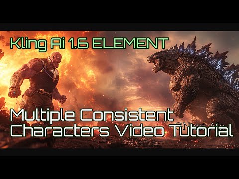Kling AI Elements🔥The Game-Changer for Multiple Consistent Characters AI Video Creation! 🤖🔥
