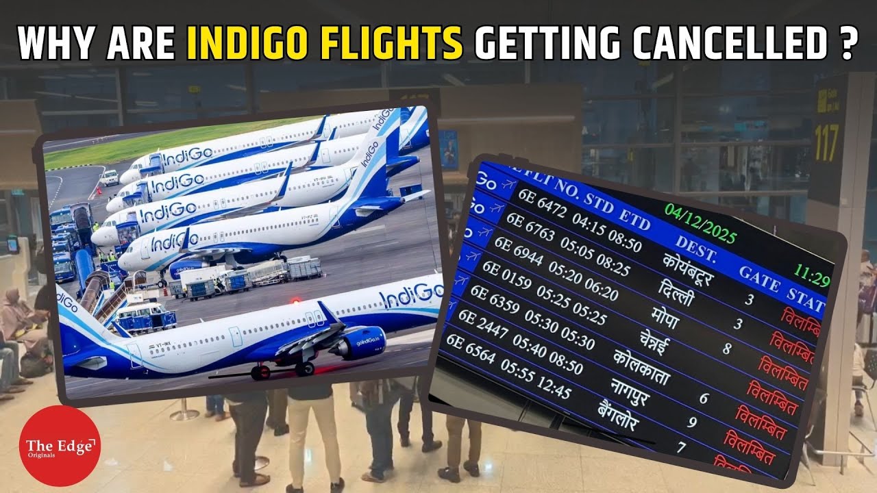 Why Are IndiGo Flights Cancelled? Disruption Hits Delhi, Mumbai, Bengaluru, Hyderabad Airports
