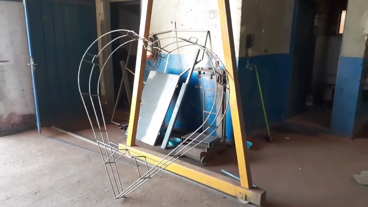 Estrutura coração feita em ferro!!