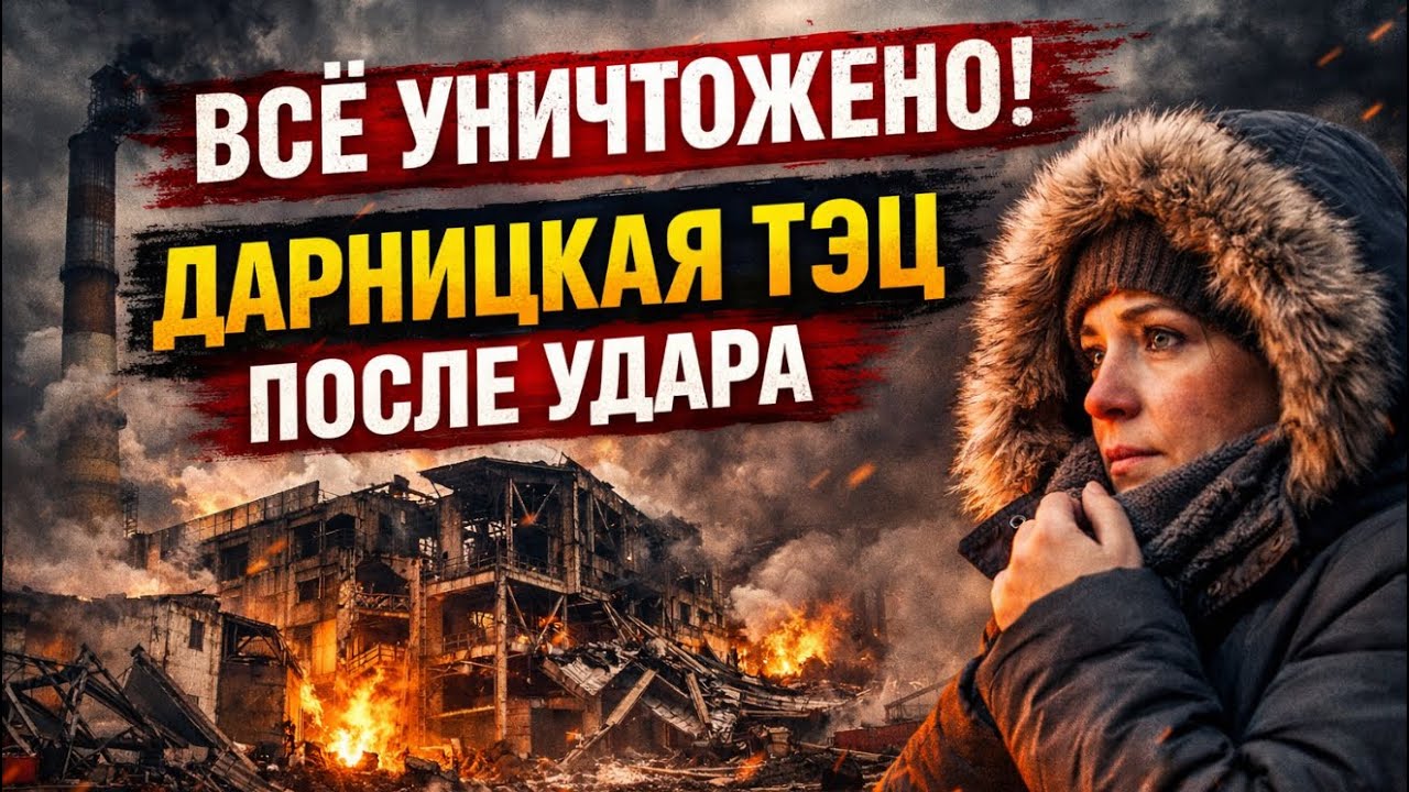 Все уничтожено! ТЕЦ ПОСЛЕ УДАРА ‼️