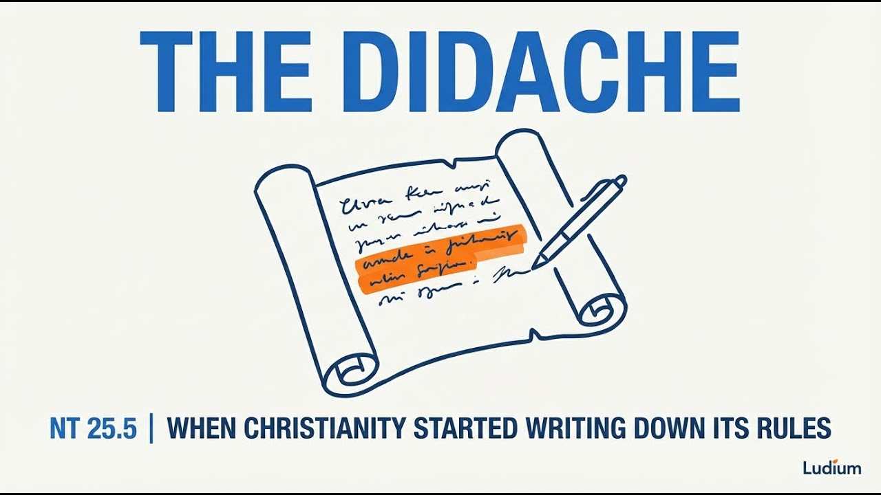 NT 25.5 | The Didache: When Christianity Started Writing Down Its Rules