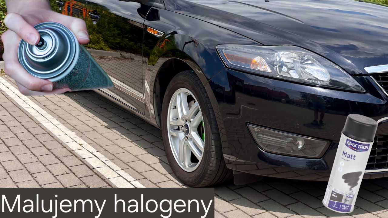 Mondeo mk4 - malujemy halogeny 