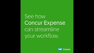 How Concur Expense Works