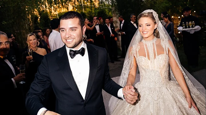 Unseen Moments from Elie Saab Jr.’s Wedding Ceremony and Party !