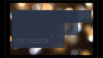 How to Backup your G999 Core Desktop Wallet to a USB Drive