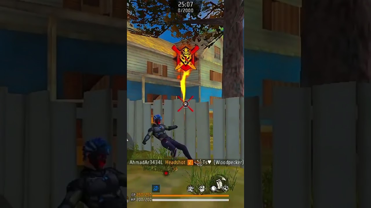 INVISIBLE HACK  in free fire 🔥 shorts video 