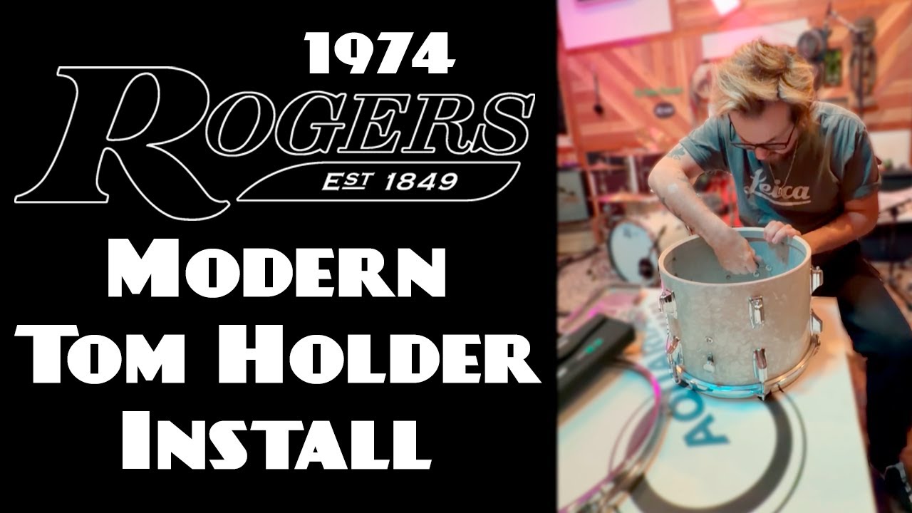 ROGERS TOM HOLDER INSTALL - YouTube