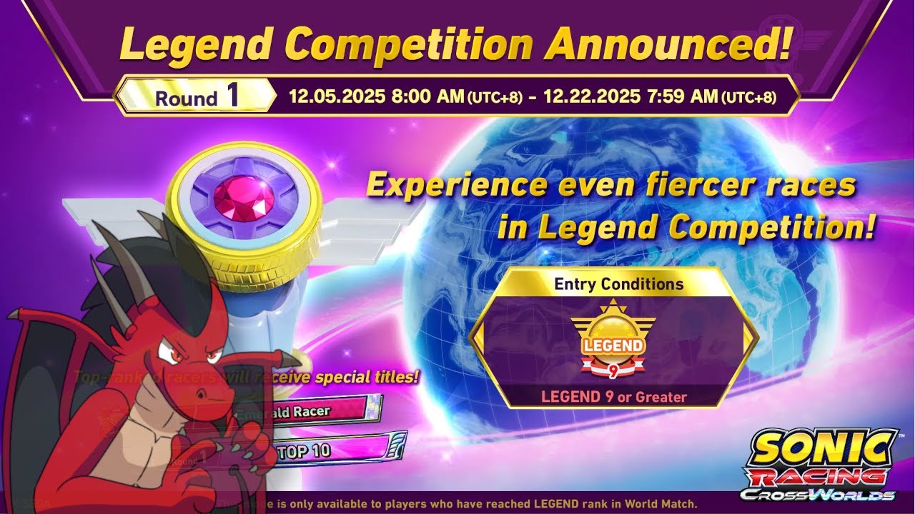 The Struggle for Emerald Begins...(Legends Competition Day 16) - Sonic Racing CrossWorlds