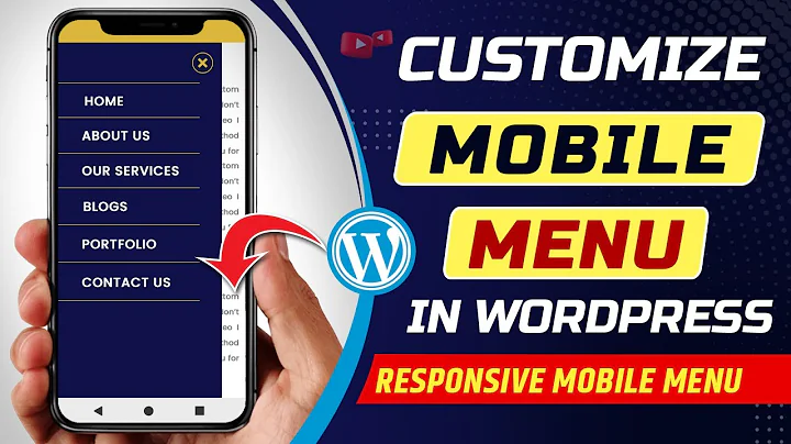 How to customize mobile menu in wordpress |How to edit mobile menu in wordpress