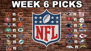 NFL Week 6 Picks 2022