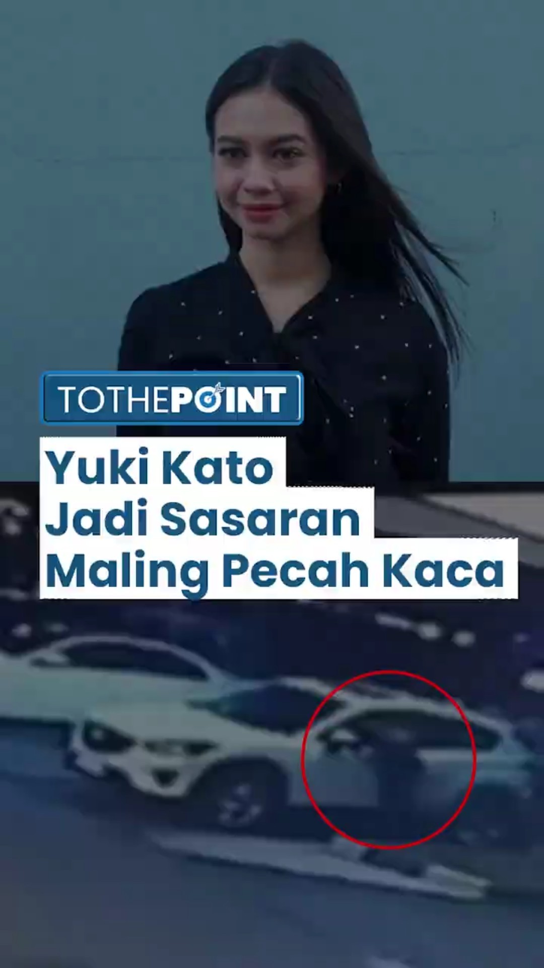 Mobil Yuki Kato Jadi Sasaran Maling Pecah Kaca saat Parkir Di Supermarket, Total Kerugian 16 Juta!