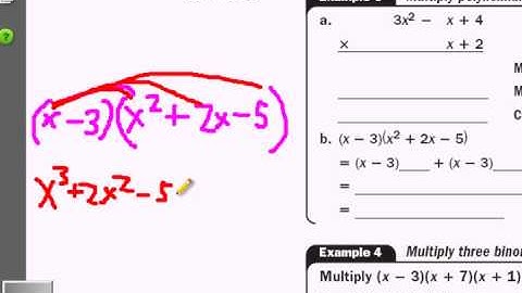 Emeott 5.3 add, Subtract Polynomials