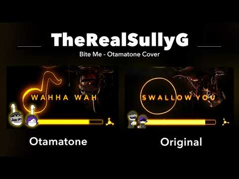 Bite Me Otamatone Cover (Side by Side Comparison)