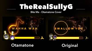 Bite Me Otamatone Cover (Side by Side Comparison)